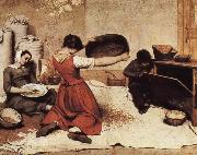 Gustave Courbet Griddle paddy oil painting